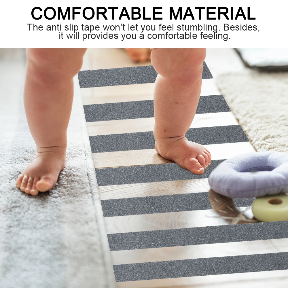 Нескользящая безопасная клейкая лента противоскользящая для помещений и улицы