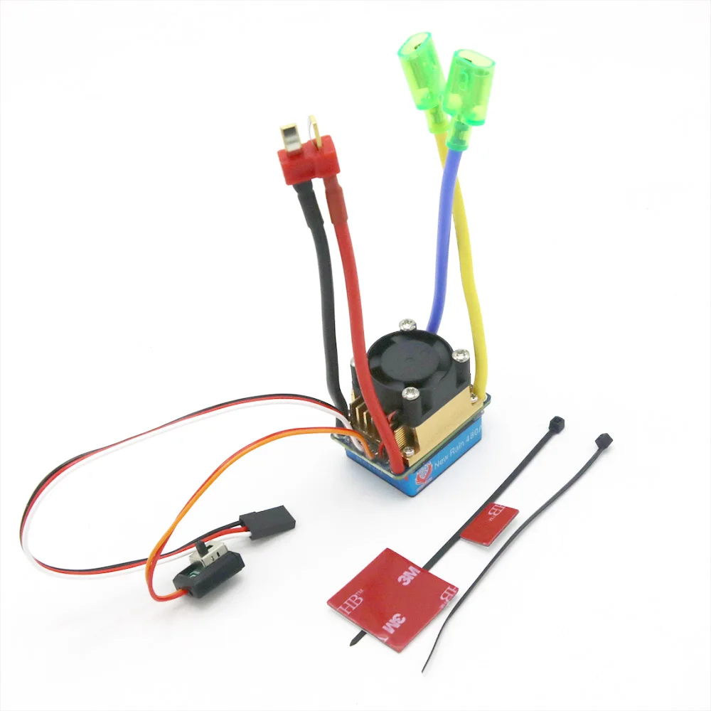 RC ESC 320A 480A почищенный ESC Скорость контроллер с двойным режимом регулятор ленточного тормоза 5V 3A для 1/10 пульт ДУ для дистанционно управляемой машины лодки