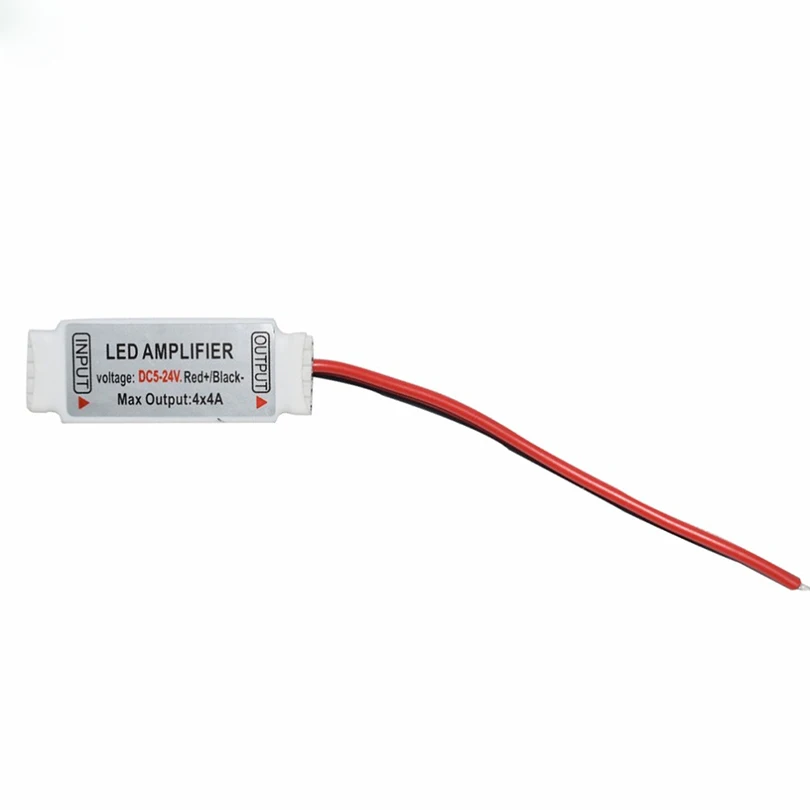 DC5-24V мини-светодиодный Усилитель RGBW 4A X 4-канальный светодиодный ретранслятор