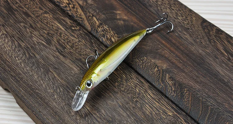 Цельнокроеное платье распродажа для рыболова ночной рыбалки Minnow приманки 14 г 110