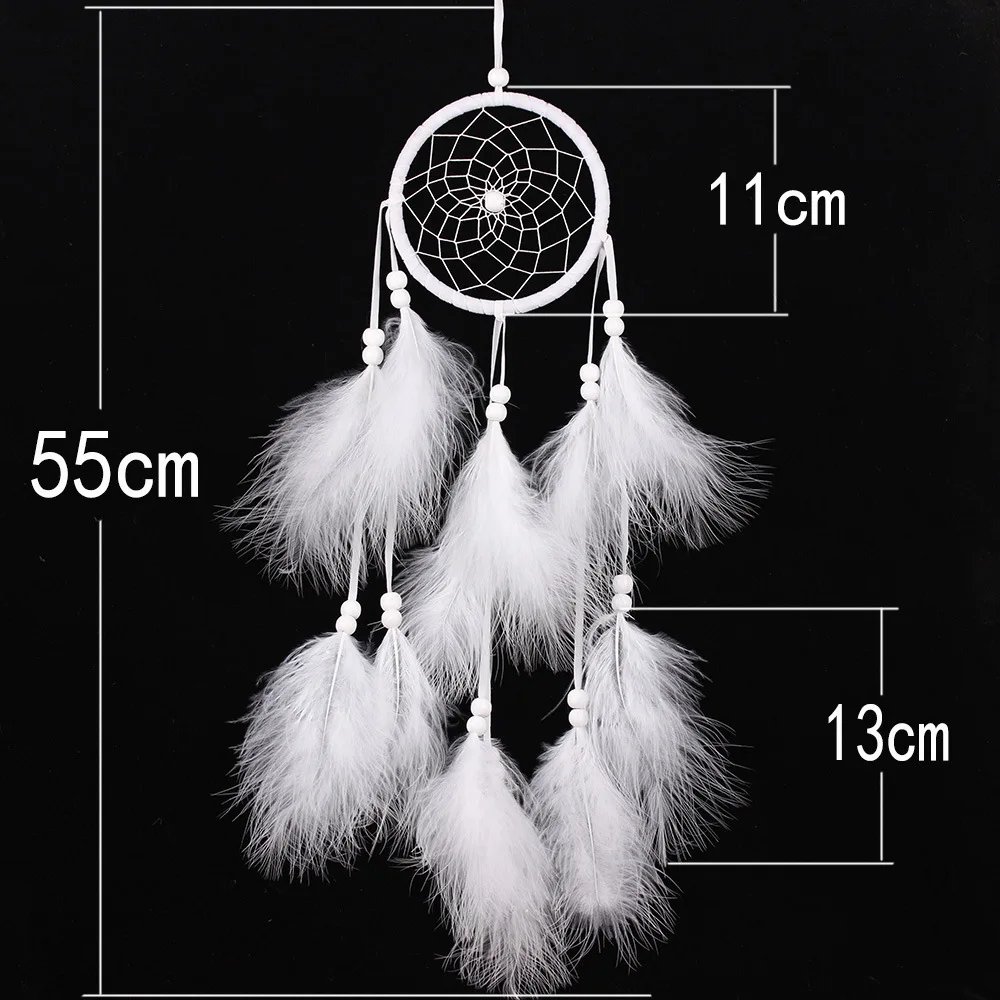

White Feather Dream Catcher