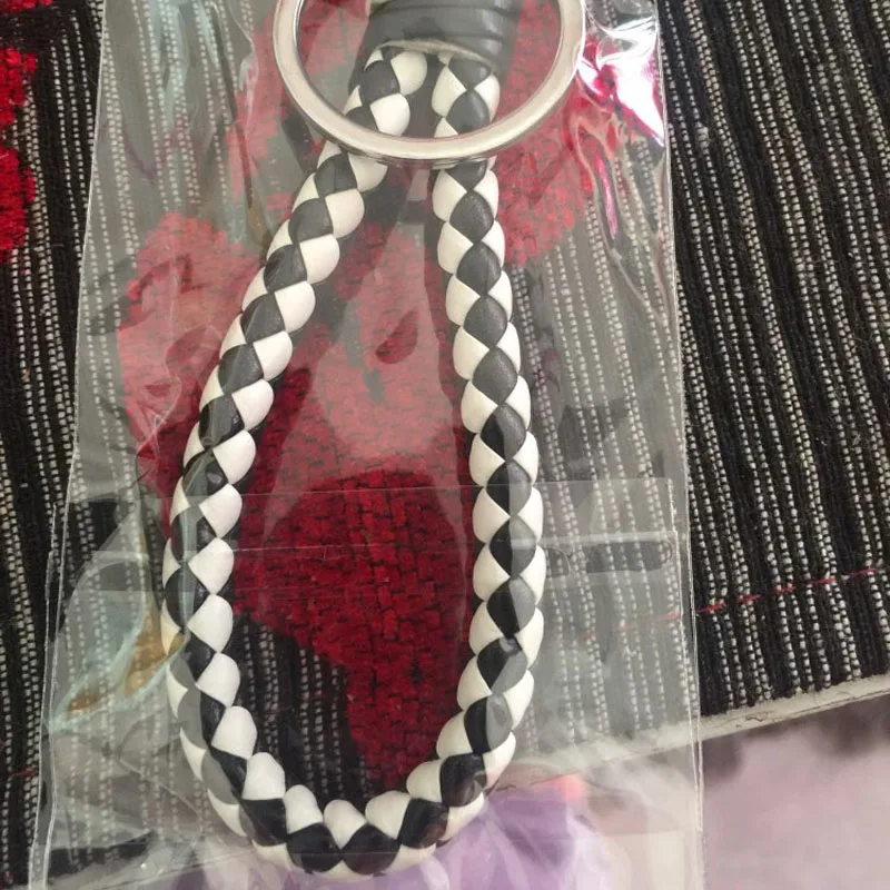 2018 кожаные веревочные брелоки ручной работы Плетеные съемные брелки для Subaru Forester