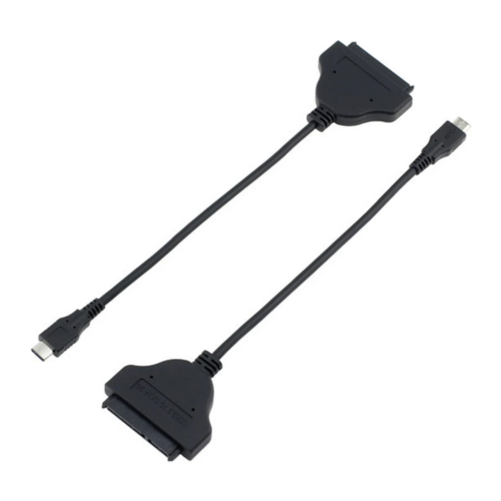 Кабель-адаптер USB 3 1 Type C на SATA 22pin внешний жесткий диск 2 5 дюйма конвертер для