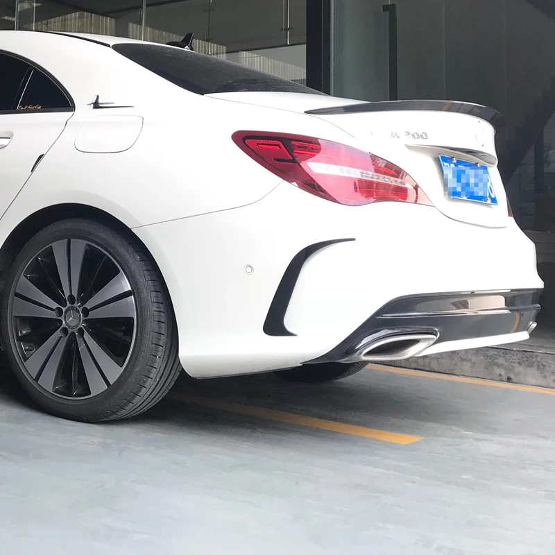 FOR Mercedes-Benz CLA250 front bumper car stickers CLA W117 amg rear C117 accessories air knife in the net modification | Автомобили и