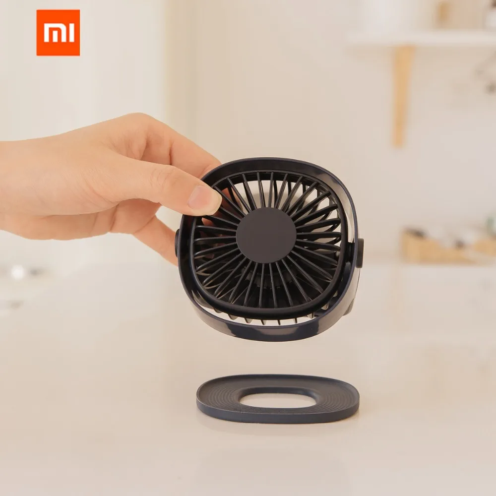 Xiaomi 3 жизни Cafele Портативный USB мини вентилятор клип Настольный бесшумный Скорость