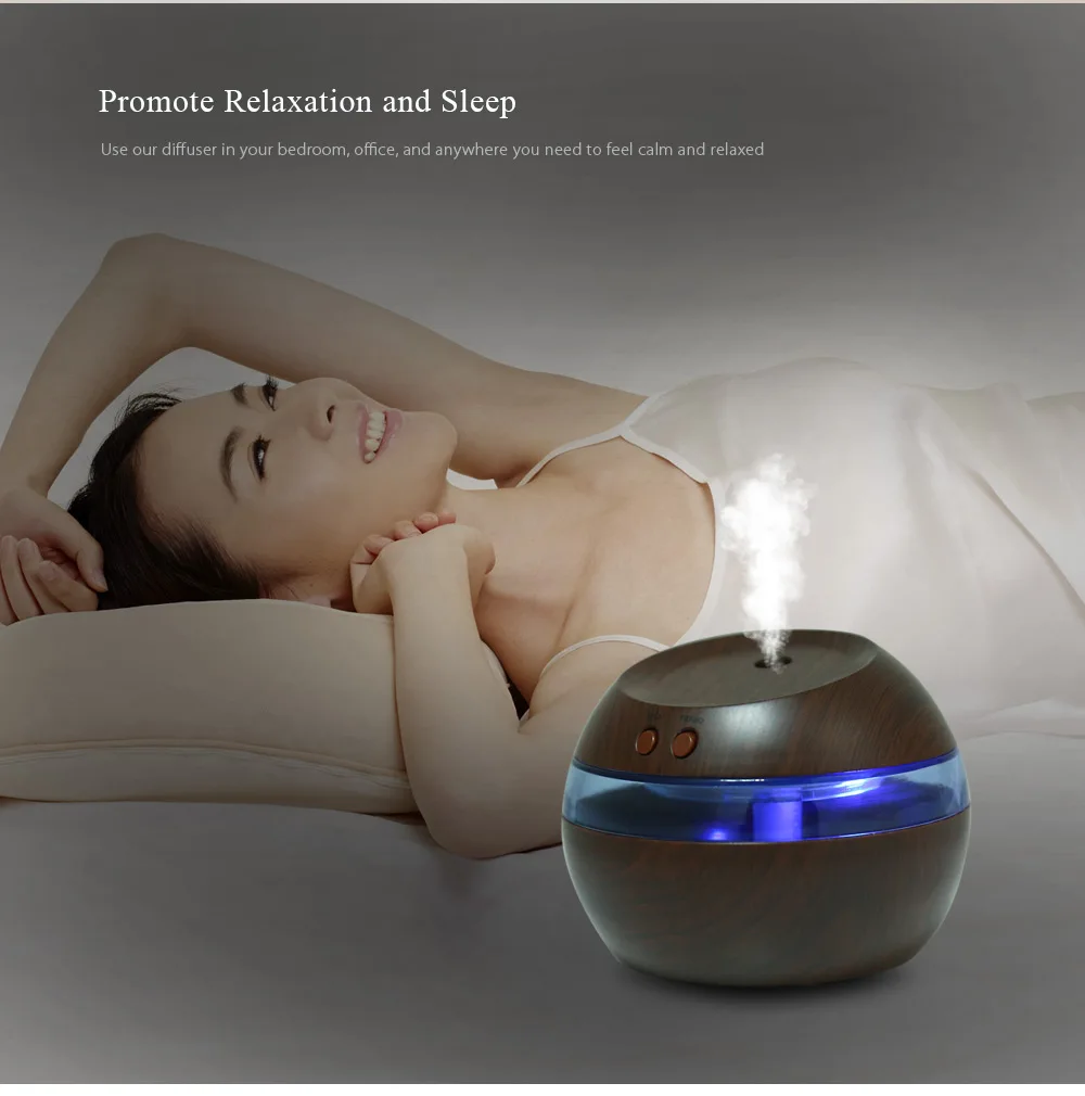 USB essential oil diffuser air freshener ultrasonic humidifier portable sprayer for the family |