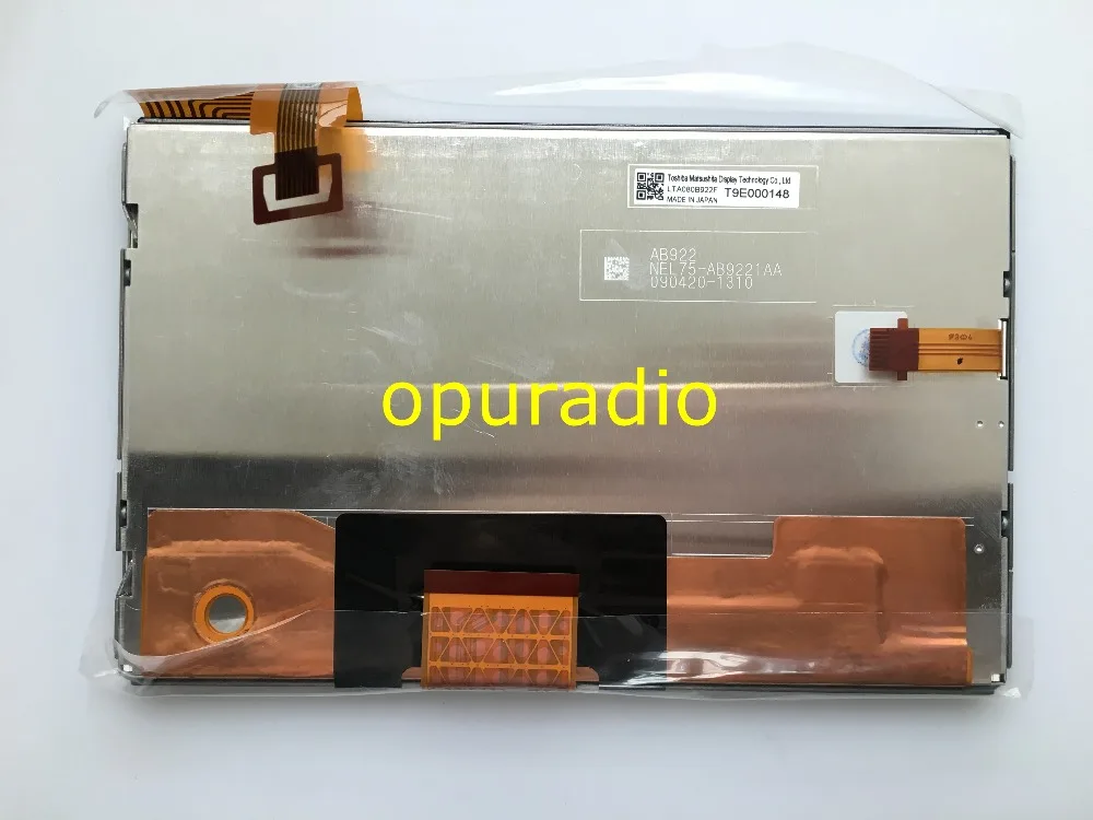 Новый оригинальный 8-дюймовый ЖК-дисплей LTA080B922F с сенсорной панелью для Lexus 570 Toyota