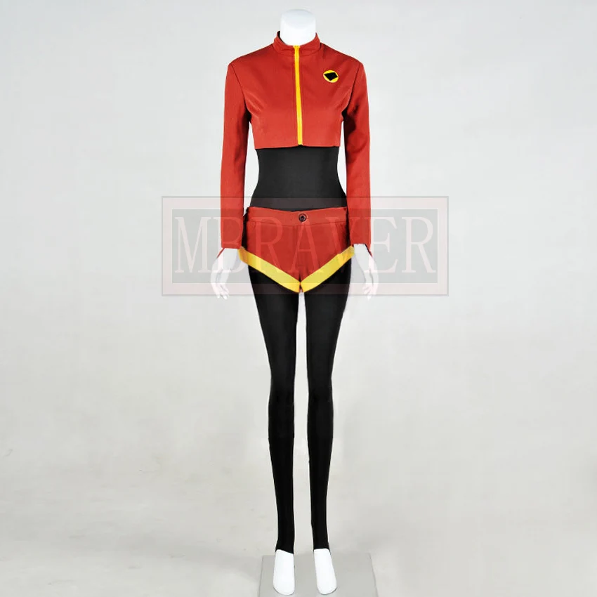 Бархатный костюм для косплея команды скарлатины CRDL красный комбинезон модный