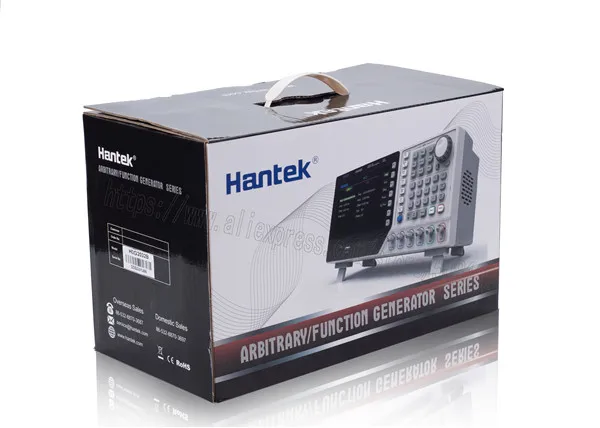 Hantek HDG2002B/HDG2012B/HDG2022B/HDG2032B функция произвольной формы сигнала 2 CH USB 250MSa/s 64M Глубина