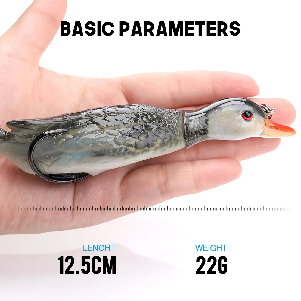 Рыболовные воблеры Crankbait 13 см 69 г Реалистичная большая мышь искусственная