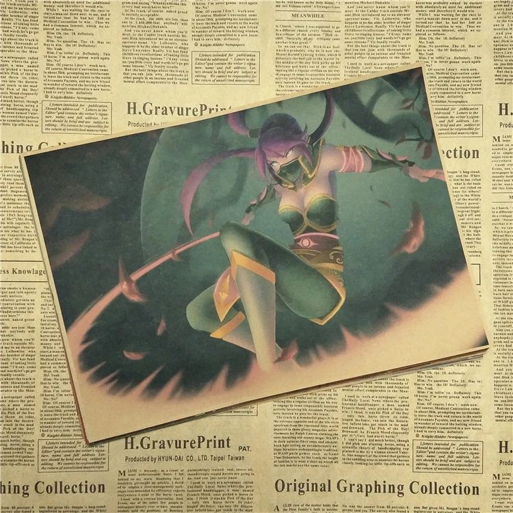 DOTA2 C украшение для дома крафт игра постер рисование ядра настенные наклейки