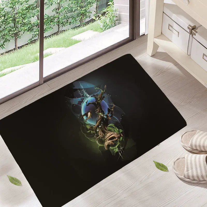 Подводный коврик Magic светящаяся Медуза World нетканый нескользящий кухонный для