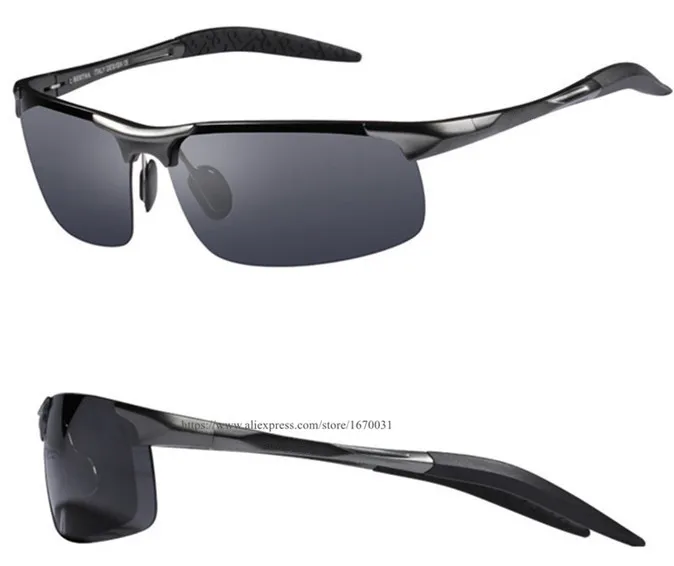 Солнцезащитные очки Мужские поляризационные алюминиевые спортивные солнечные