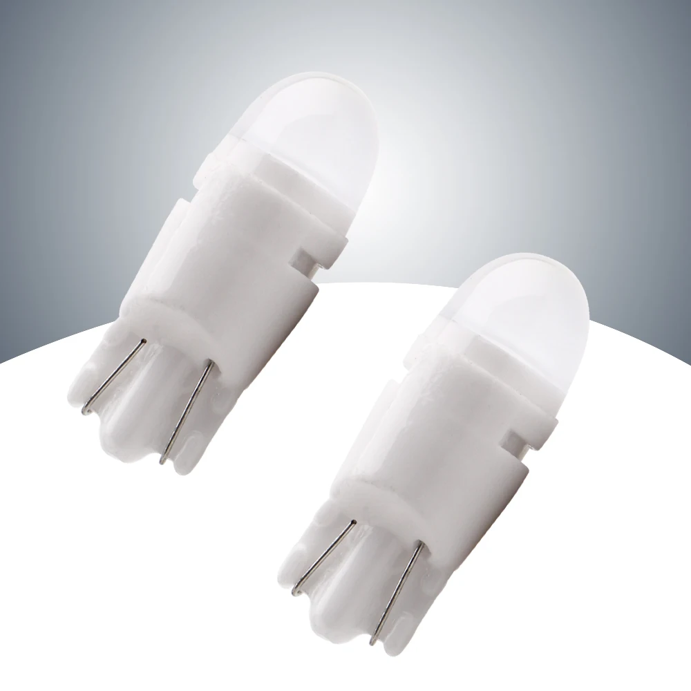 YM E-Bright 10 шт. T10 3030 2 SMD керамические лампы W5W 194 168 автогабаритные 12 В DC светильник