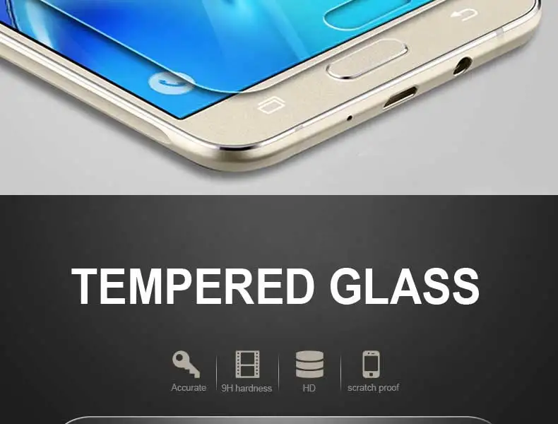 9H HD закаленное стекло для Samsung Galaxy J3 J5 J7 J5 J7 J2 Prime Pro Защитная пленка для экрана защитное стекло