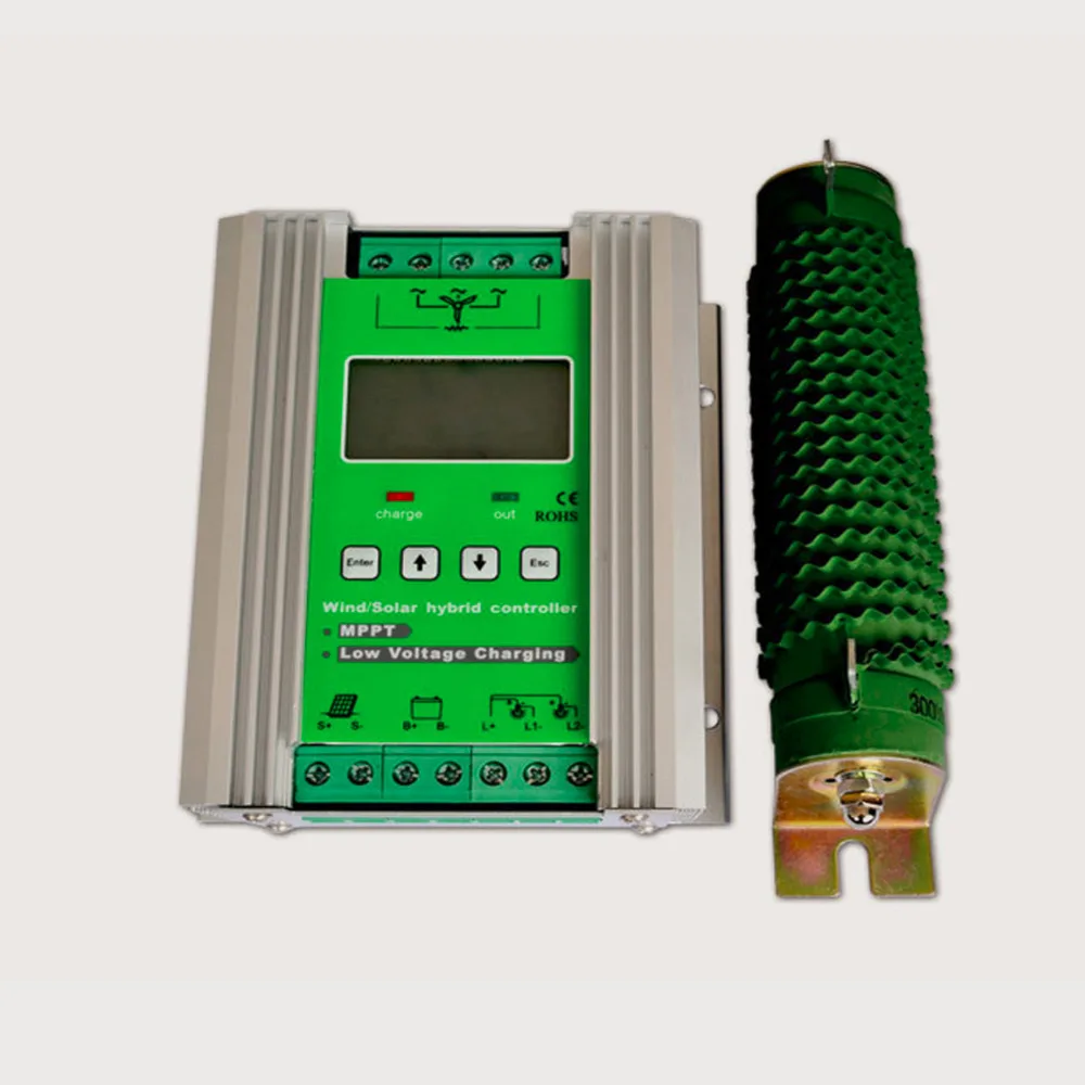 Гибридный контроллер солнечной энергии mppt с ЖК дисплеем 800 Вт резистором