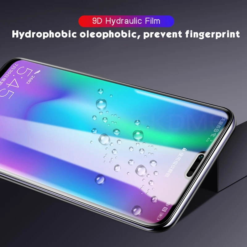 Мягкая защитная гидрогелевая пленка для Huawei Honor 10 Lite/V20/8C/Play/7C/7A Pro/7C/5 7 RU/9X Pro Y6/Y7