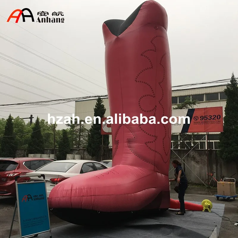 

Giant inflatable cowboy boots inflatable shoes