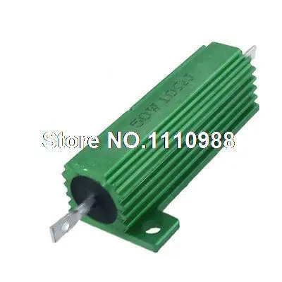 2 шт. зеленые проволочные резисторы 50 Вт 10 Ом 5%|resistor watt|resistor 10resistor watt |