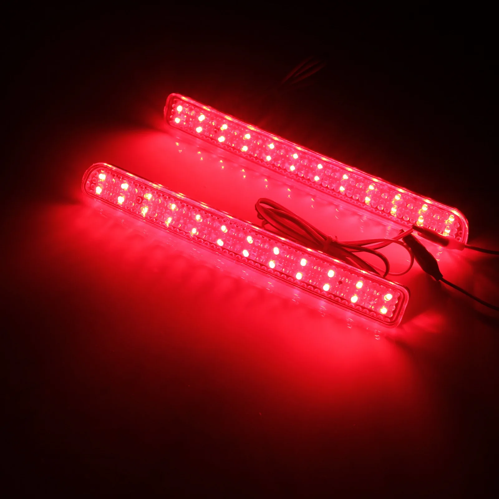 ANGRONG 24 SMD светодиодный красный задний бампер отражатель стоп сигнал