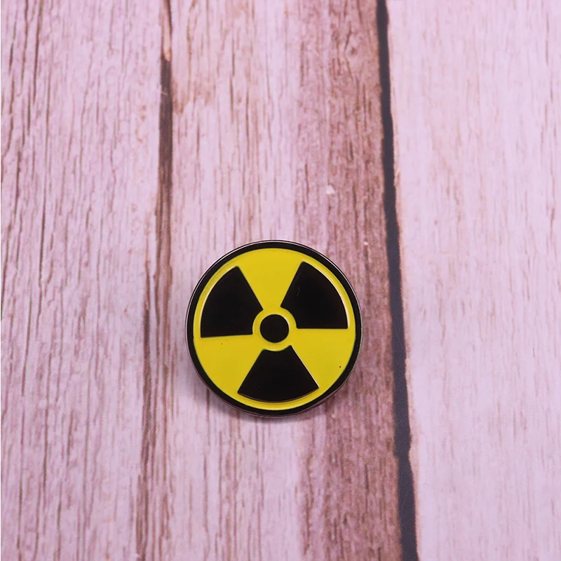 Радиоактивные Fallout Символ Кнопка значок забавные игровые значки унисекс куртки рюкзак аксессуар