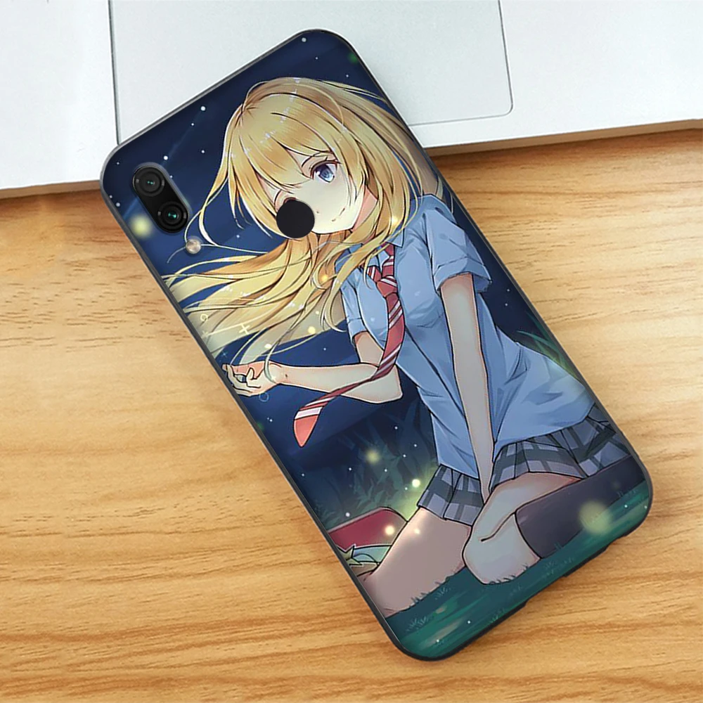 2 Аниме ваш Kimi no Na wa мягкий чехол для Xiaomi Redmi Note 7 4 4X6 Pro 5 Plus 5A 6A Go S2 - Цвет: 2
