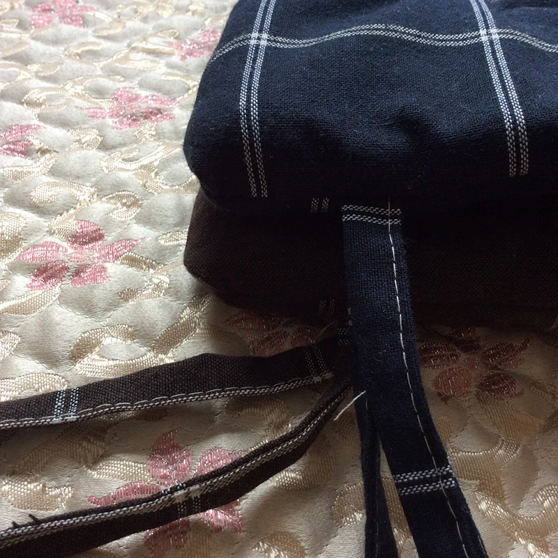 4 Цвета большого размера модная клетчатая Подушка офисного стула коврик