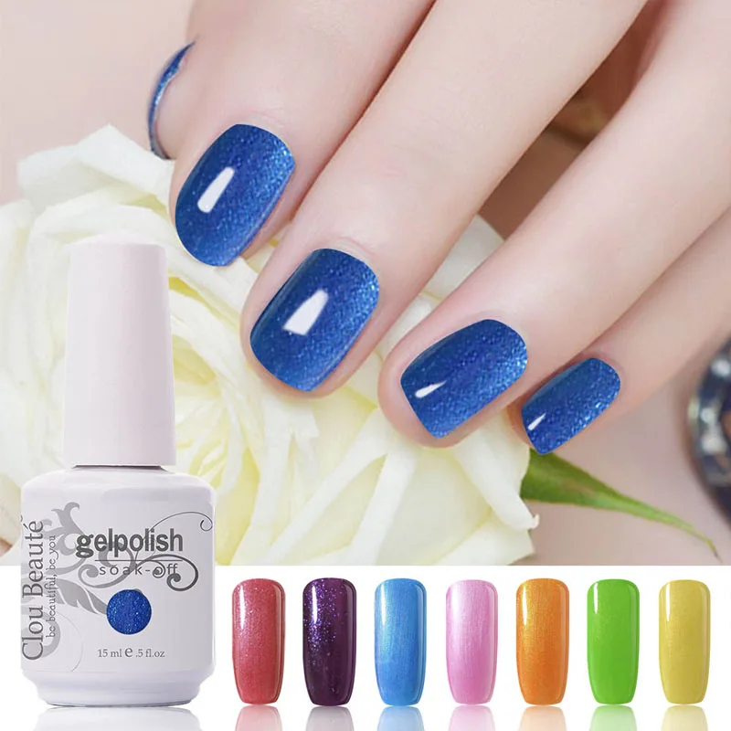 Гель-лак для ногтей Clou Beaute 15 мл 220 цветов 4 шт./лот отмачиваемый УФ-гель