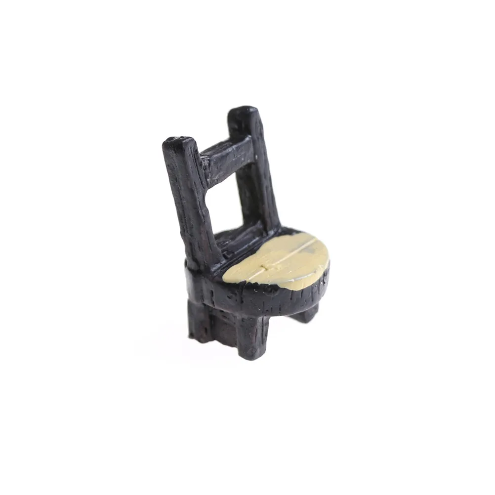 (Круглые столы и стулья) Цветочные настольные стулья миниатюрные Ландшафтные