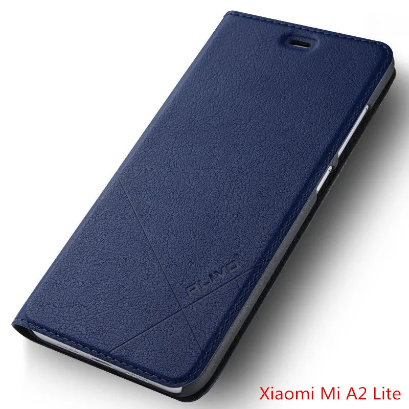 Xiaomi Mi A2 Lite чехол из искусственной кожи бизнес-Серия Флип Чехол подставка чехол для Xiaomi Mi A2 Lite Твердый Чехол#0918 с номером отслеживания