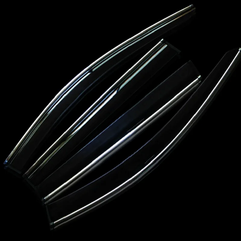 BZ2008ZYQYD02 Tonliner 4 шт. DIY Автомобильный Стайлинг поликарбонатный литьевой материал специальный дождевик с светильник чехол наклейки для peugeot 2008 - Цвет: BZ2008ZYQYD02