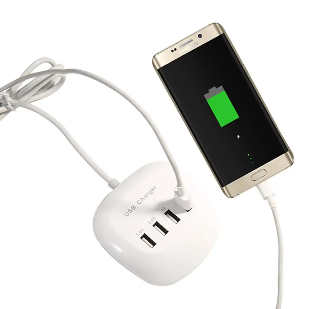 Быстрая зарядка для дома и путешествий 4 порта USB 100 А/1 А 240 в|Зарядные устройства