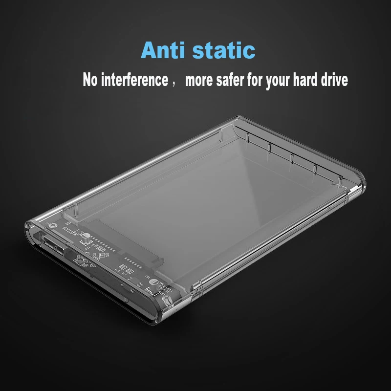 ORICO 2," Прозрачный чехол для жесткого диска Sata3.0 до USB3.0 без инструментов корпус для внешнего жесткого диска для samsung Seagate SSD 2139U3