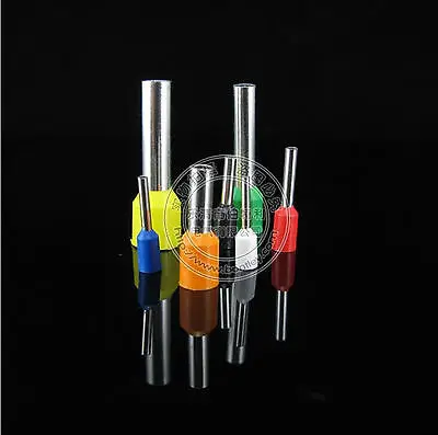 

1000pcs 18 AWG 1.0mm Insulated Cord End Terminal Wire Ferrules E1008