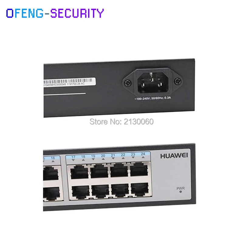 Оригинальный коммутатор Hua wei 24 Ethernet 10/100/1000 портов волоконный сетевой выключатель