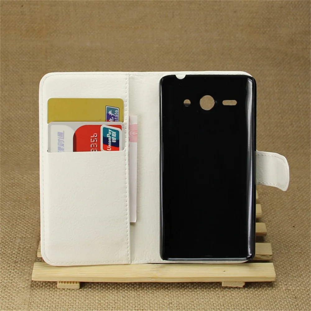 Cyboris для Huawei Ascend Y530 кожаный чехол телефона откидная крышка стенд кошелек сумка