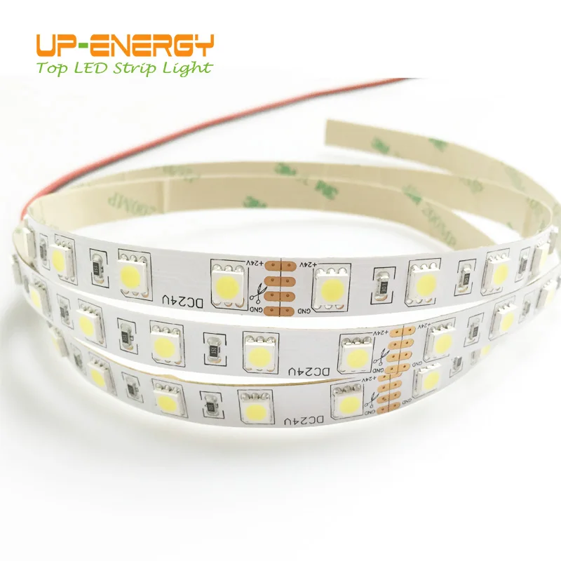 5050/5050RGB Гибкая светодиодная подсветка 30 светодиодов/водить 60leds DC12V/24