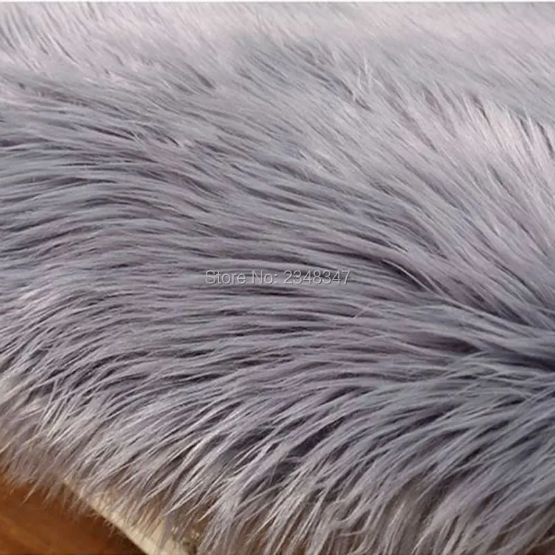 Длинный искусственный МЕХ ОВЧИНА прямоугольная пушистая Крышка для дивана и