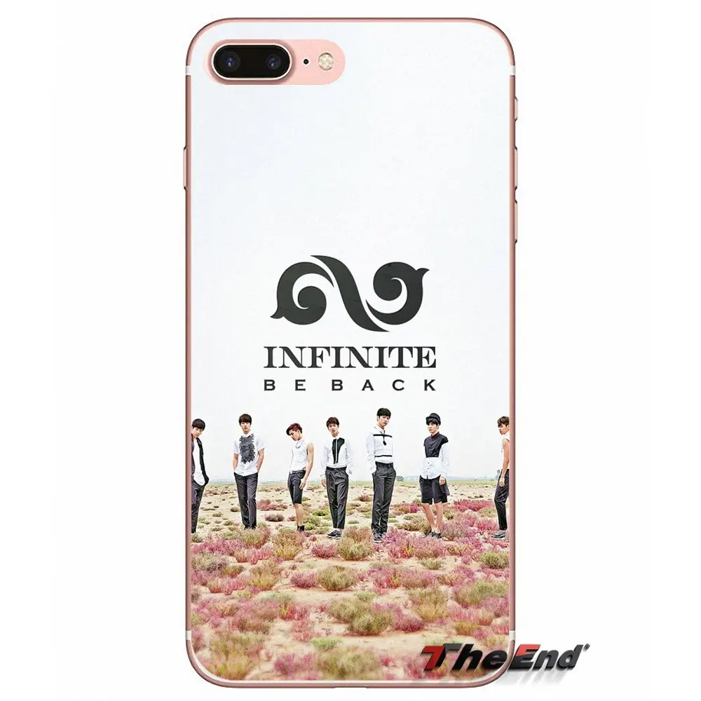 Корейский бесконечный Kpop мальчик для Samsung Galaxy S2 S3 S4 S5 MINI S6 S7 edge S8 S9 Plus Note 2 3 4 5 8 Coque