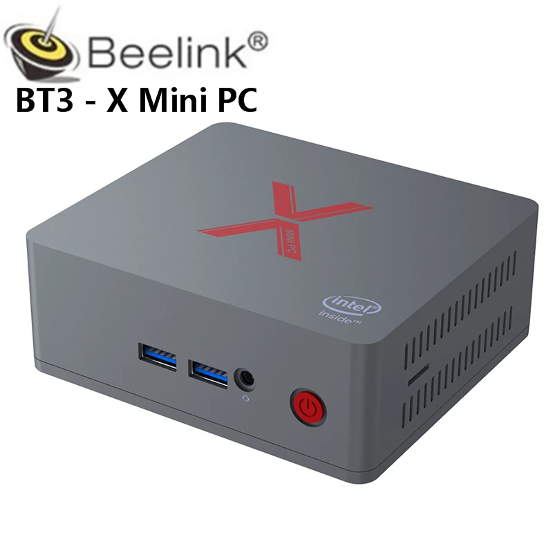 Beelink BT3-х Мини PC TV box Intel Apollo Lake J3355 Графика 500 Win10 4GB 64GB 2 4G 5 8G Wi-Fi мини Декодер каналов