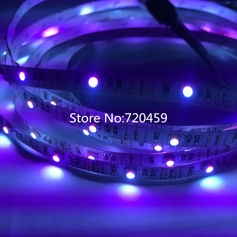 DC5V RGB светодиодный светильник SMD3528 RGB Гибкий Светильник лампы RGB в одном чипе светодиодный светильник ТВ фоновый светильник клейкая лента 6 мм 5 в RGB