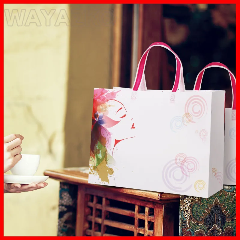 

(100pcs/lot) wholesale promotional gift tote bag shopping