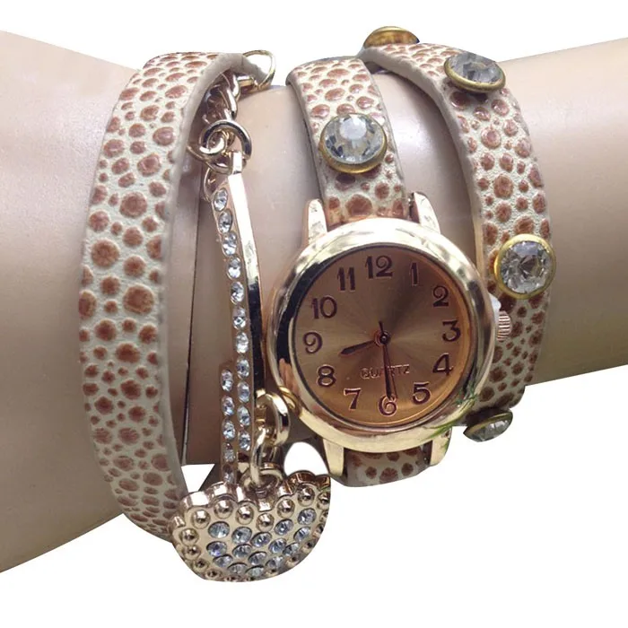 Райский 2017 Новый Классический Модный Rhinstone искусственная кожаная Обертка