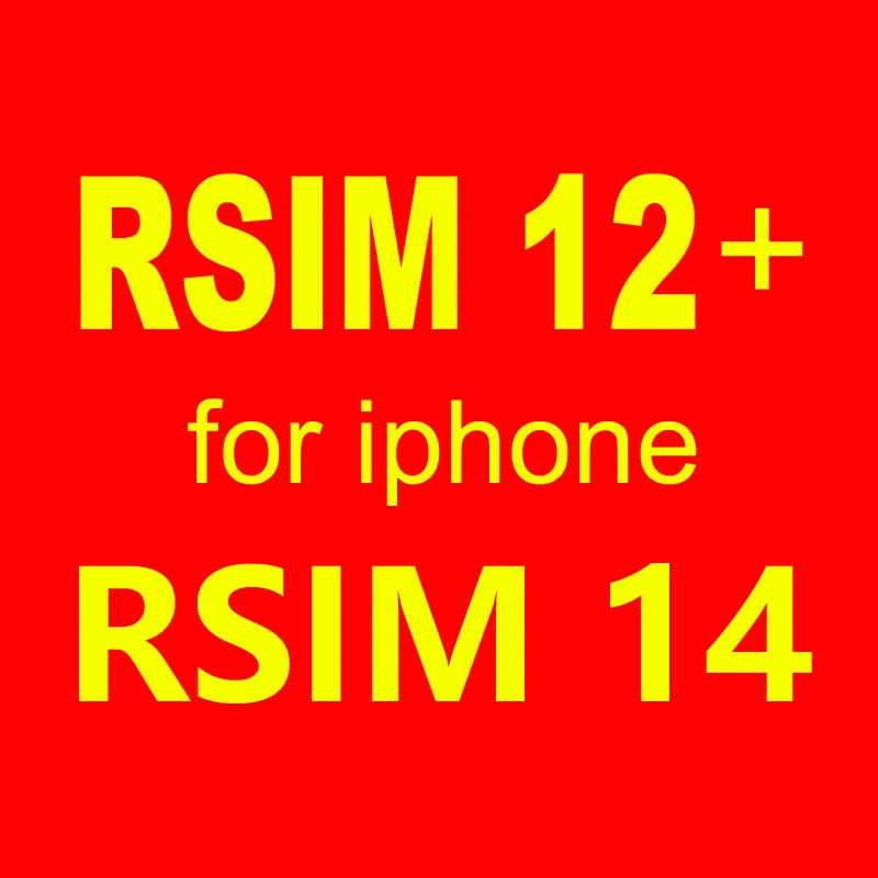 1 шт./5 шт. Новинка RSIM14 SIM для iPhone R 14 RSIM IPHONE 6 7 8 PLUS X XS XSMAX | Инструменты