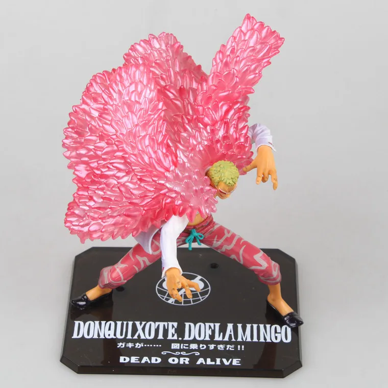 19 см одна деталь F. ZERO Прохладный Стиль Doflamingo в боевом костюме 日本黒社会 Аниме