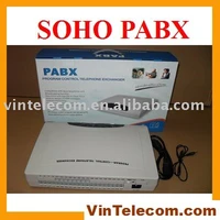 china pbx factory directly supply cp432 pbx 4 lines and 32 phone extensions ports