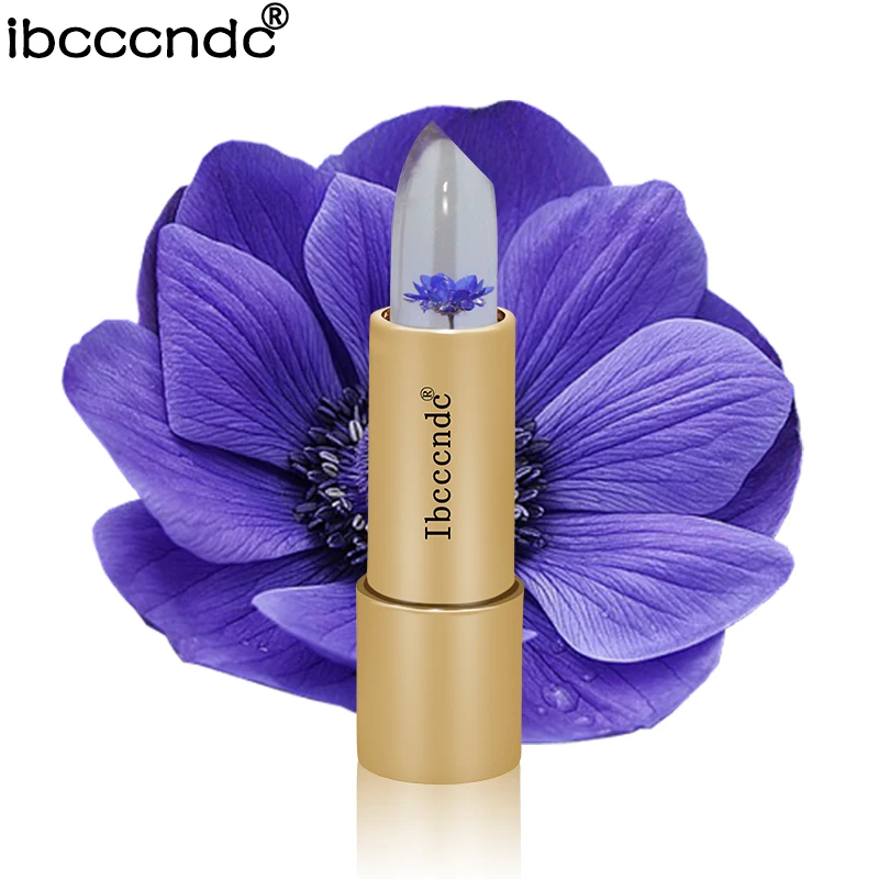 Прозрачная Увлажняющая помада для губ меняющая температуру водостойкий стойкий