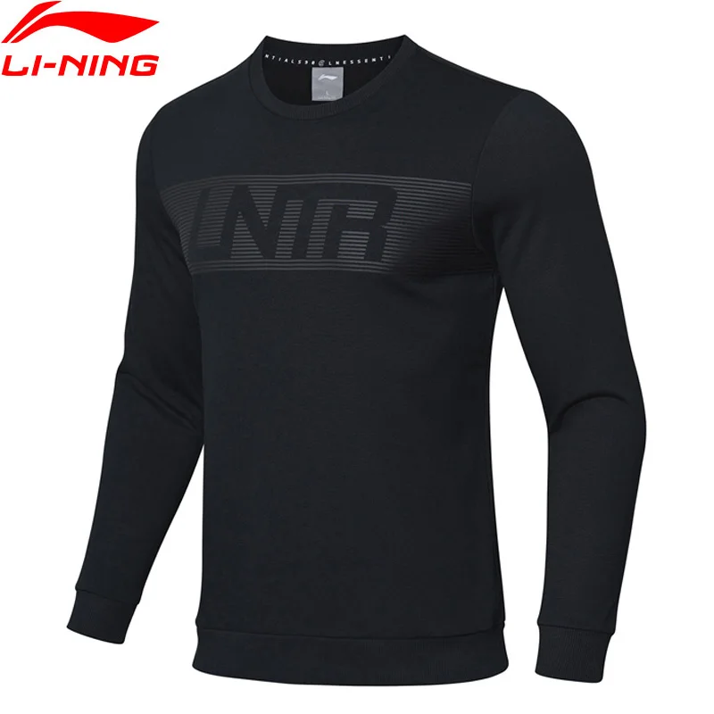 Мужская Спортивная Толстовка Li-Ning классическая спортивная кофта из 60% хлопка с
