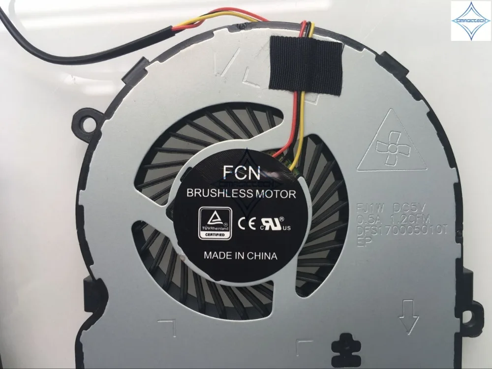 original new for Dell Inspiron 5447 5542 5543 5545 5547 5548 5445 03RRG4 DFS170005010T EP laptop cpu cooling fan AB07005HX080300 |