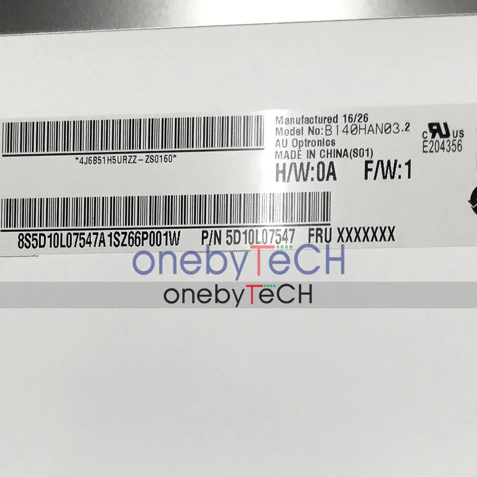 ЖК-дисплей с сенсорным экраном и дигитайзером в сборе для Lenovo Yoga 910-14 1920x1080 |